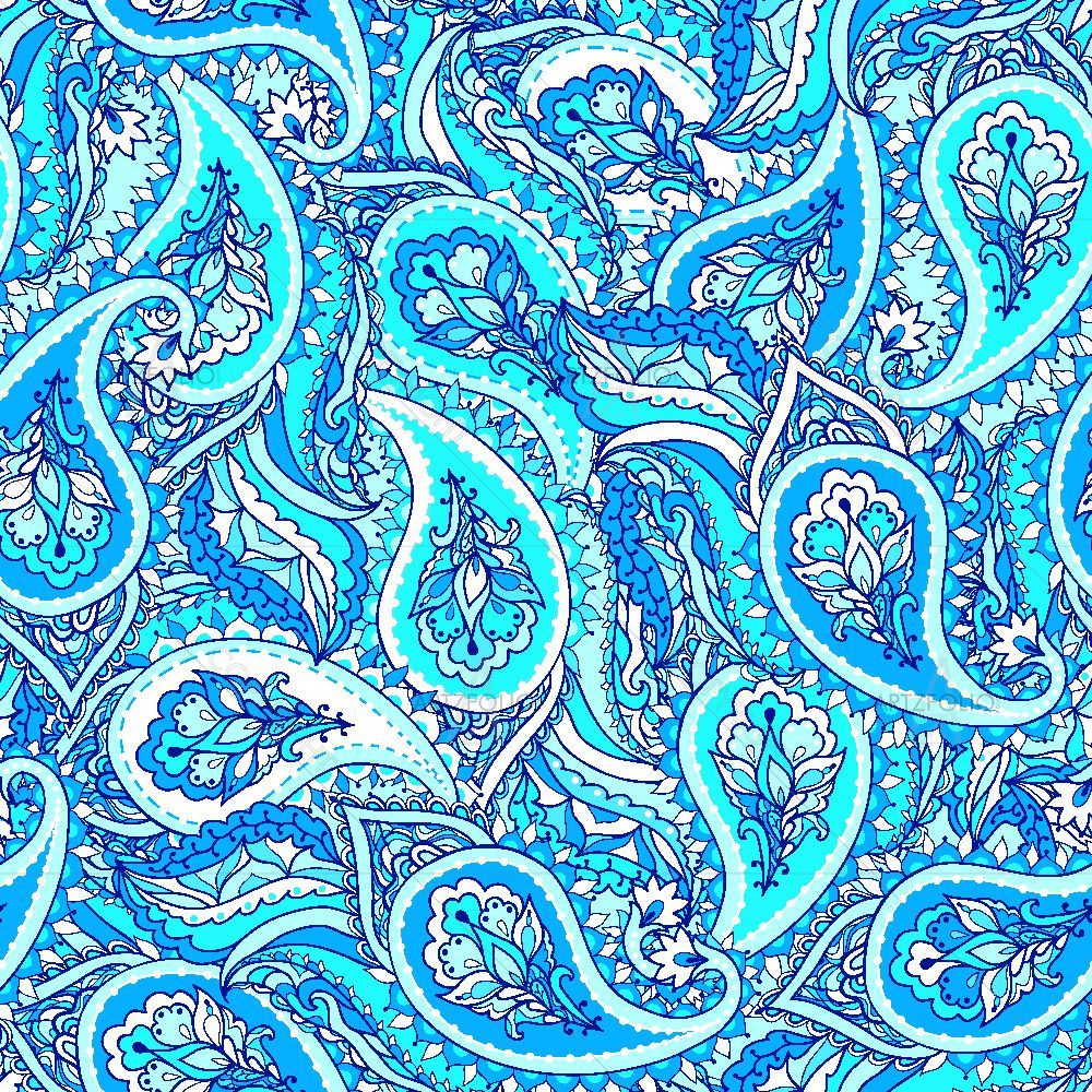 Floral Paisley — Devotional custom art by ArtzFolio