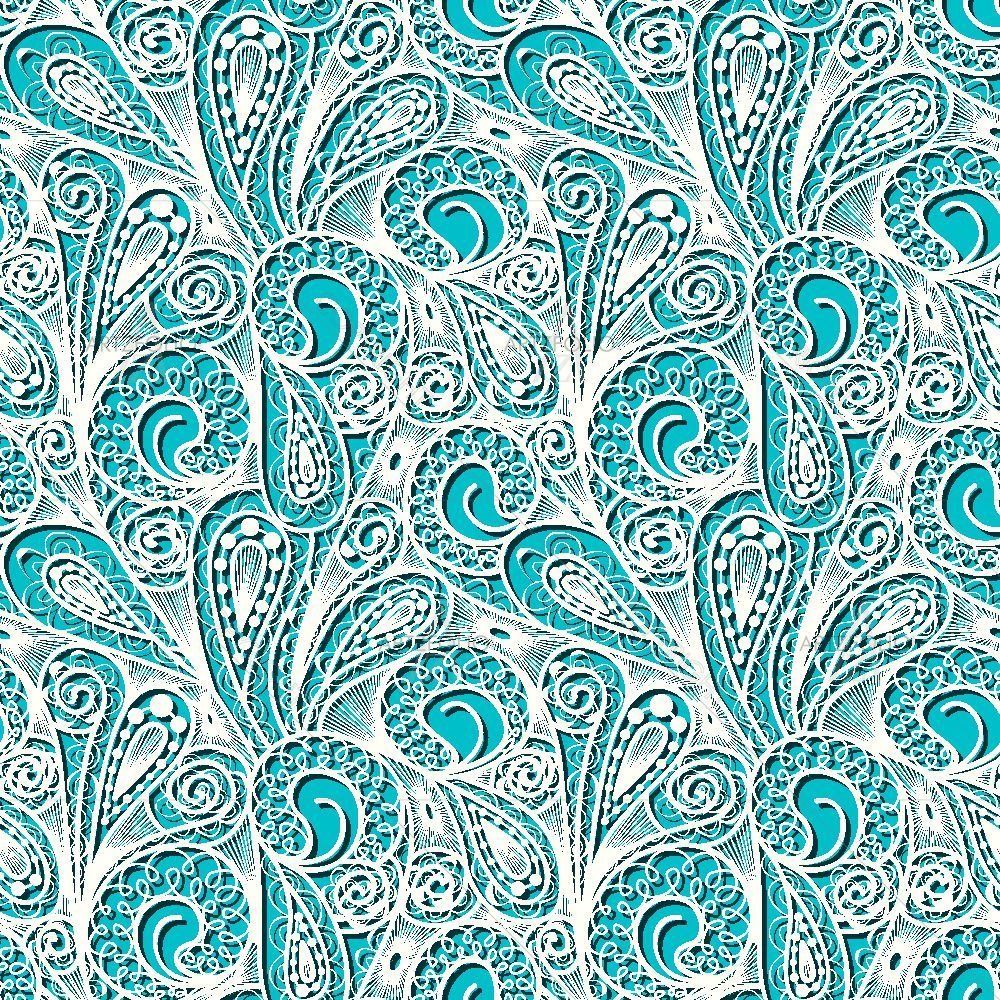 White Lace Pattern — custom-size art design 5015228