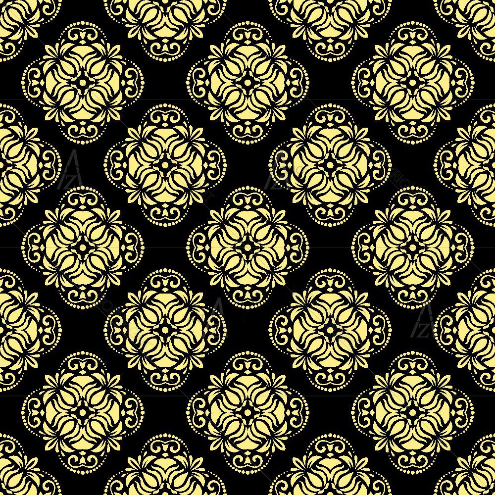 Baroque Floral Damask — Devotional custom art by ArtzFolio