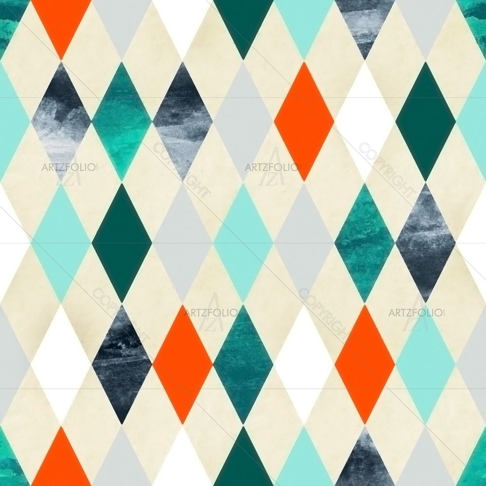 Colorful Squares D2 — custom-size art design 5015287