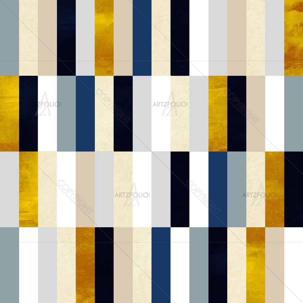 Colorful Lines D3 — Abstract custom art by ArtzFolio