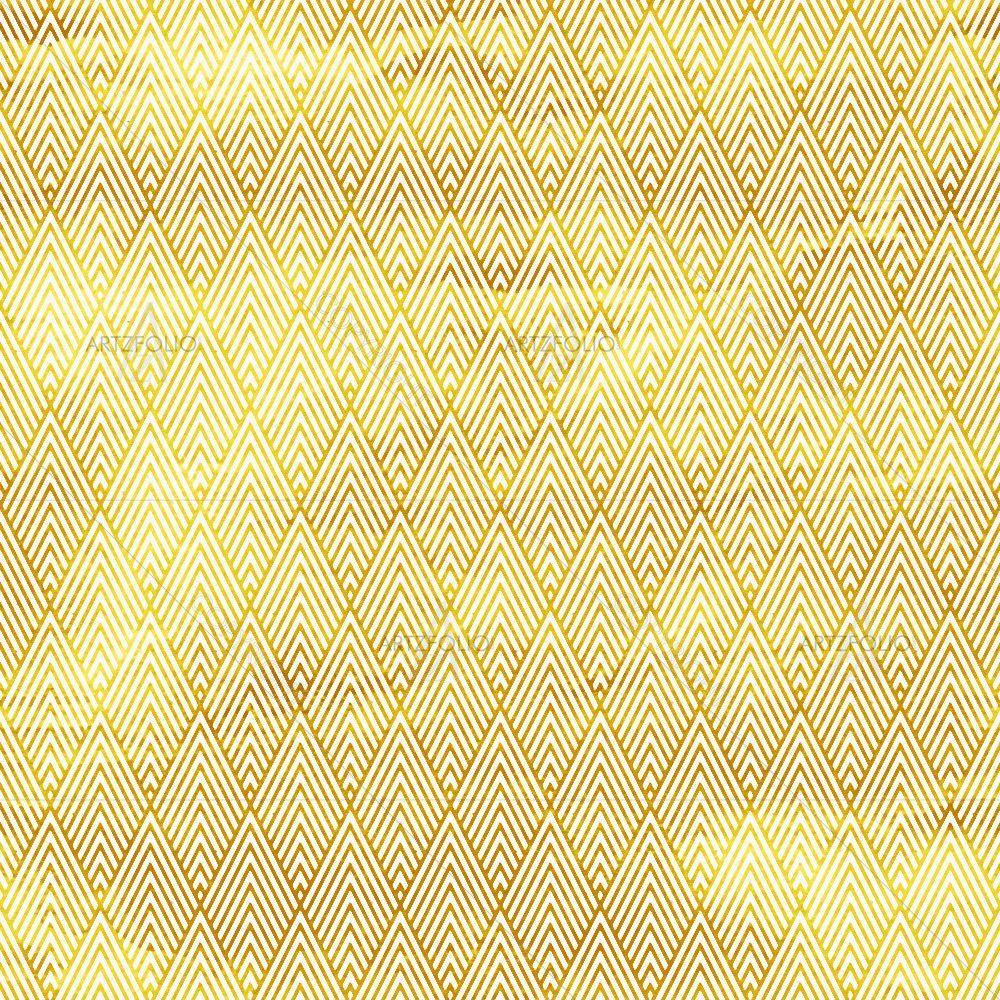 Golden Triangles D1 — custom-size art design 5015297