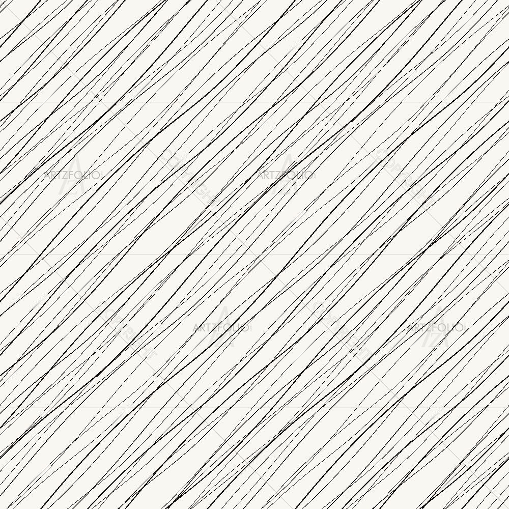 Monochrome Diagonal Lines — Abstract custom art by ArtzFolio