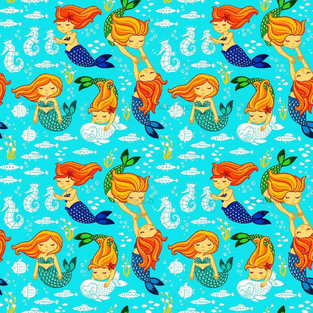 Cartoon Underwater World D2 — Animated Cartoons custom art by ArtzFolio