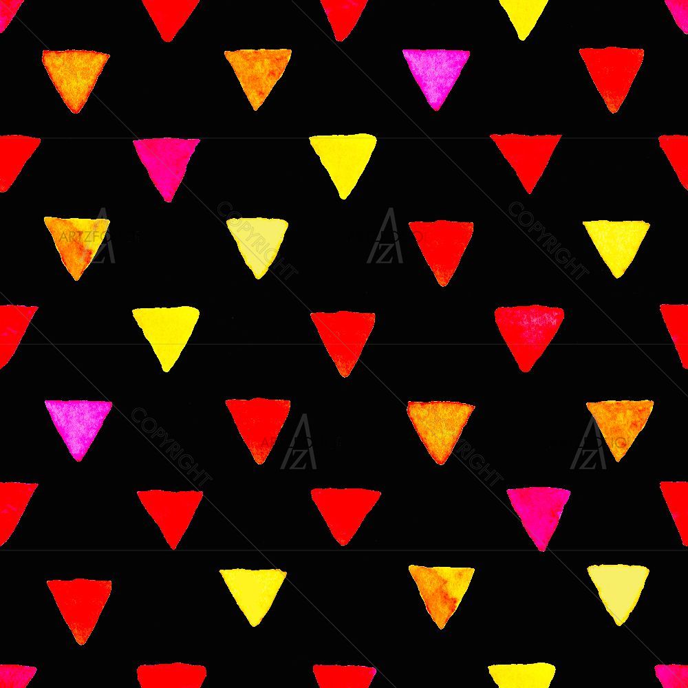 Colorful Watercolor Pattern — custom-size art design 5015352