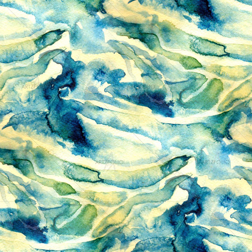 Watercolor Spots D3 — custom-size art design 5015365