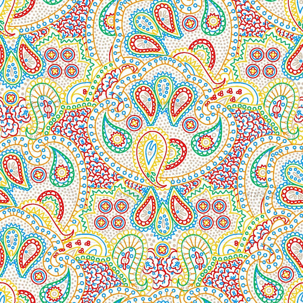 Boho Paisley Art — Botanical custom art by ArtzFolio