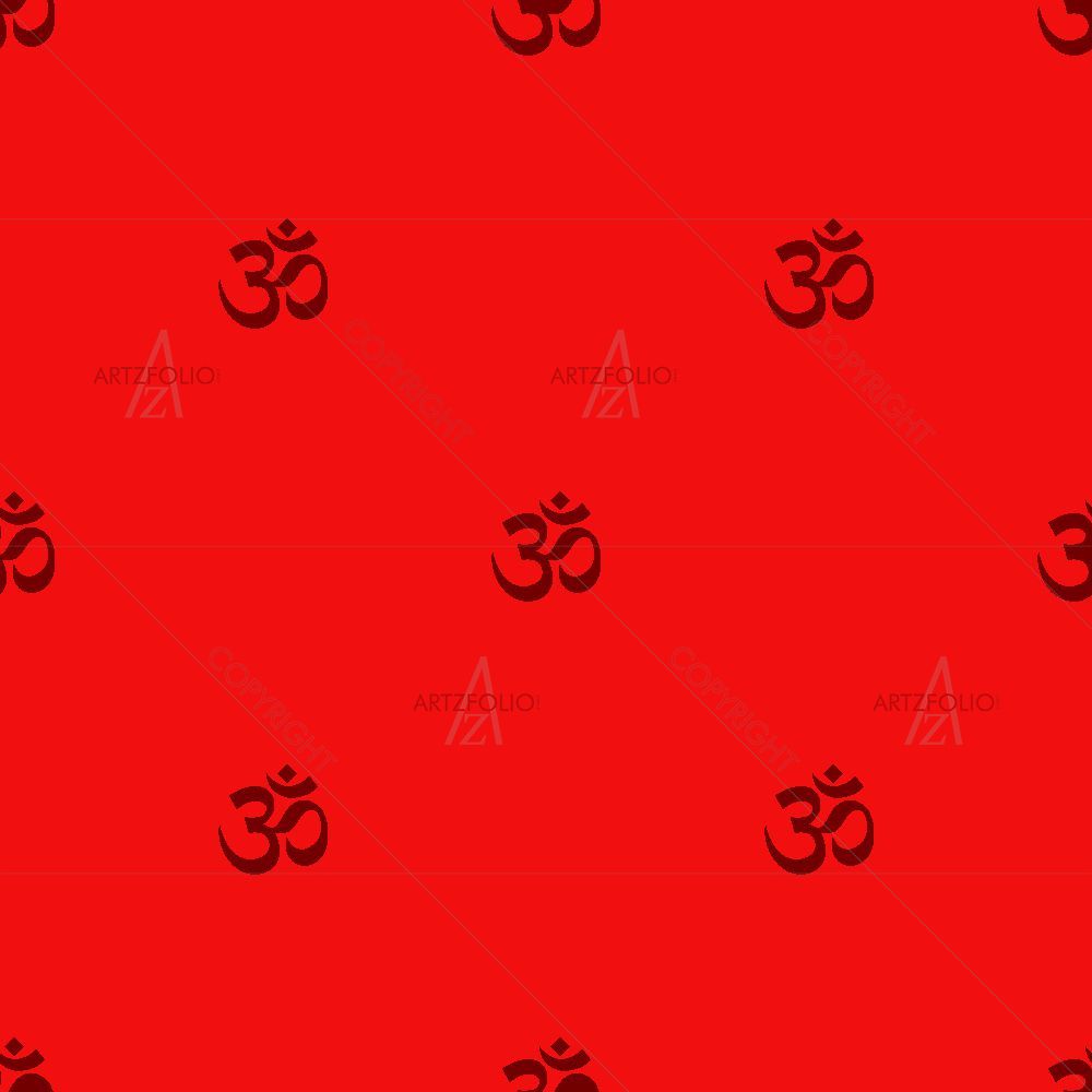 Om Signs Pattern D1 — custom-size art design 5015402