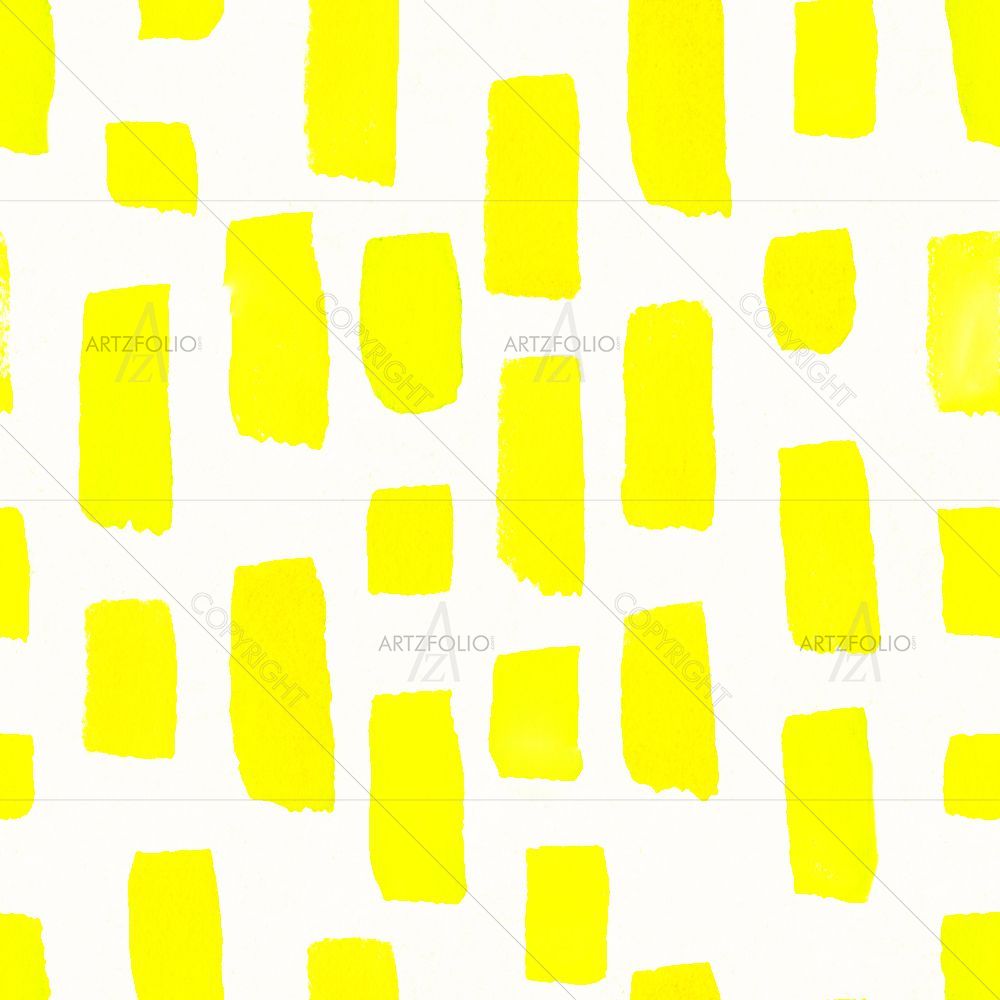 Yellow Paint Strokes — custom-size art design 5015444