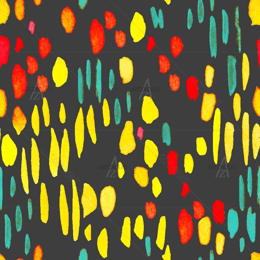 Colorful Paint Strokes — custom-size art design 5015450