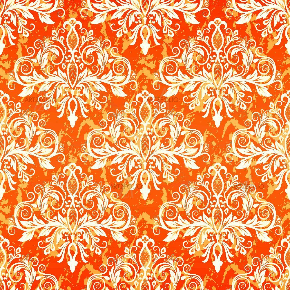 Damask Pattern D4 — custom-size art design 5015498