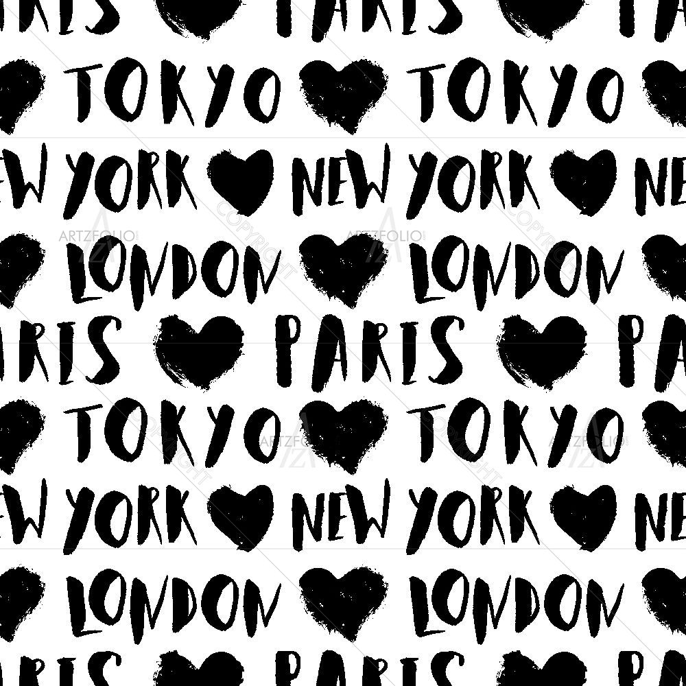 Travel Typographic Style — custom-size art design 5015513