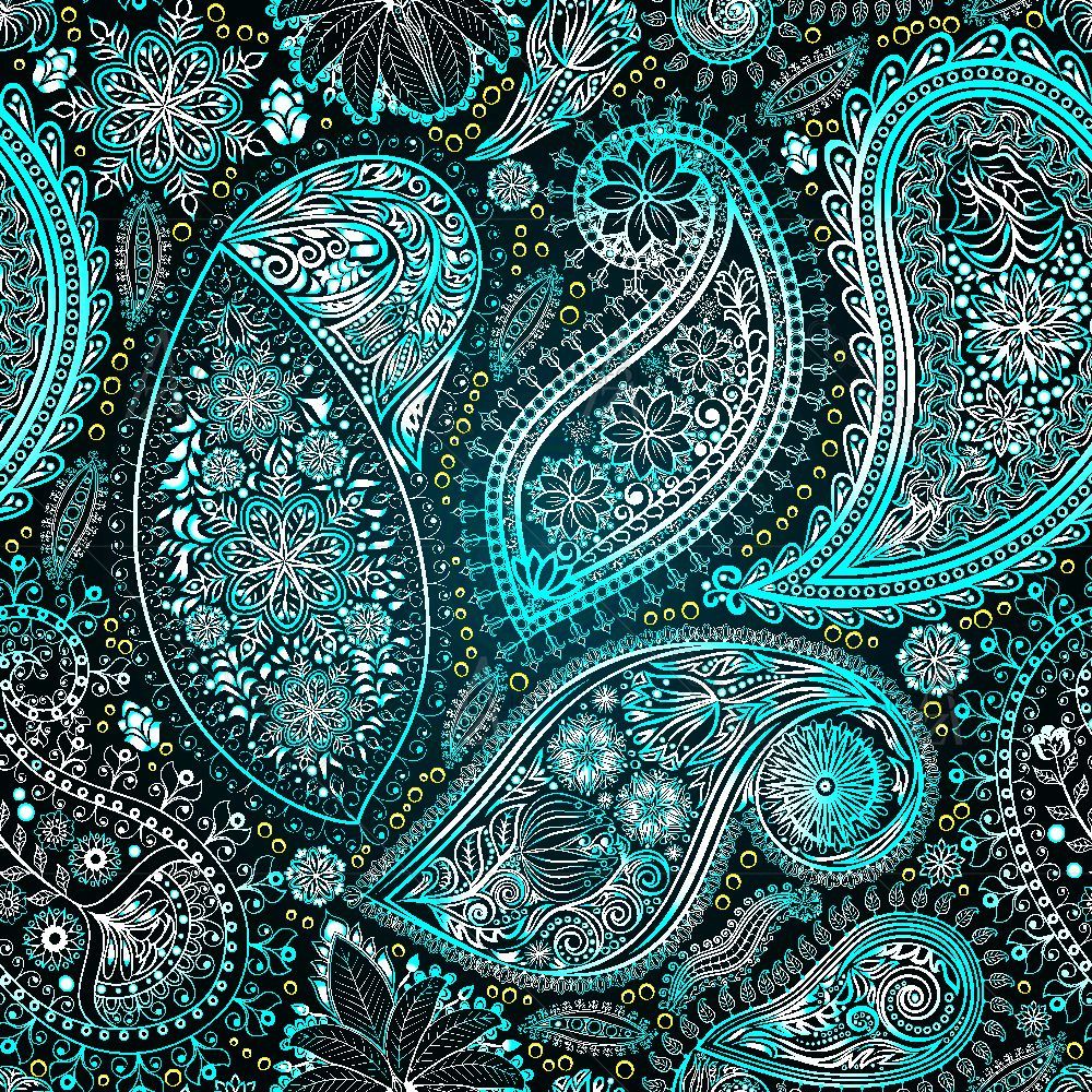 Vintage Floral Paisley — Botanical custom art by ArtzFolio