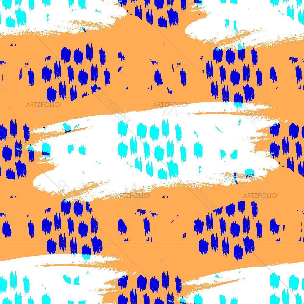 Abstract Brush Stroke D7 — Abstract custom art by ArtzFolio