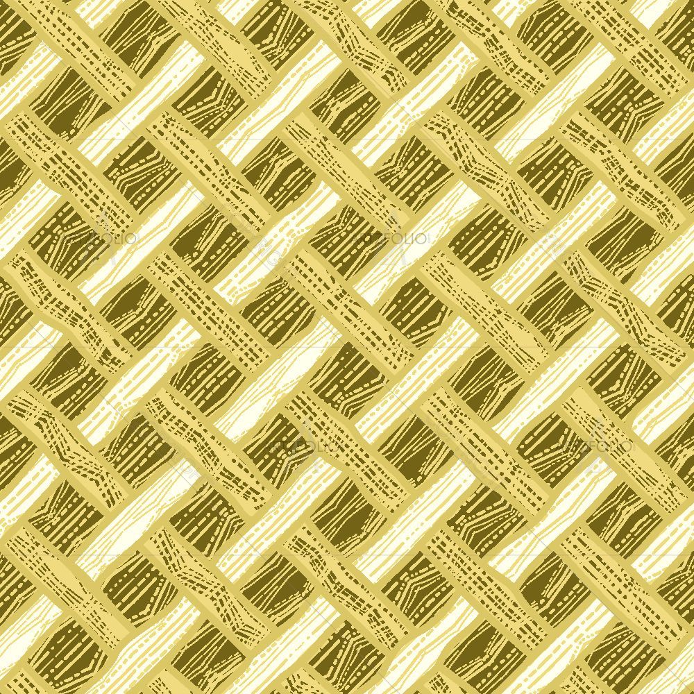 Green Criss-Cross — custom-size art design 5015605