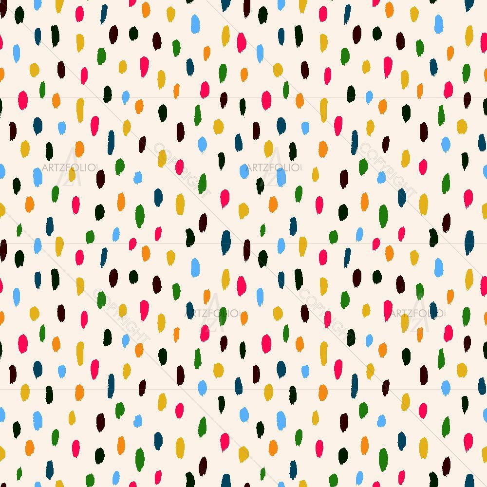 Colorful Retro Strokes — custom-size art design 5015611