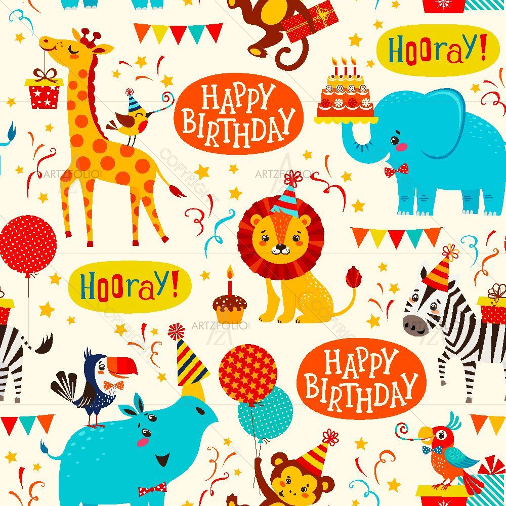 Animal Pattern D1 — custom-size art design 5015620