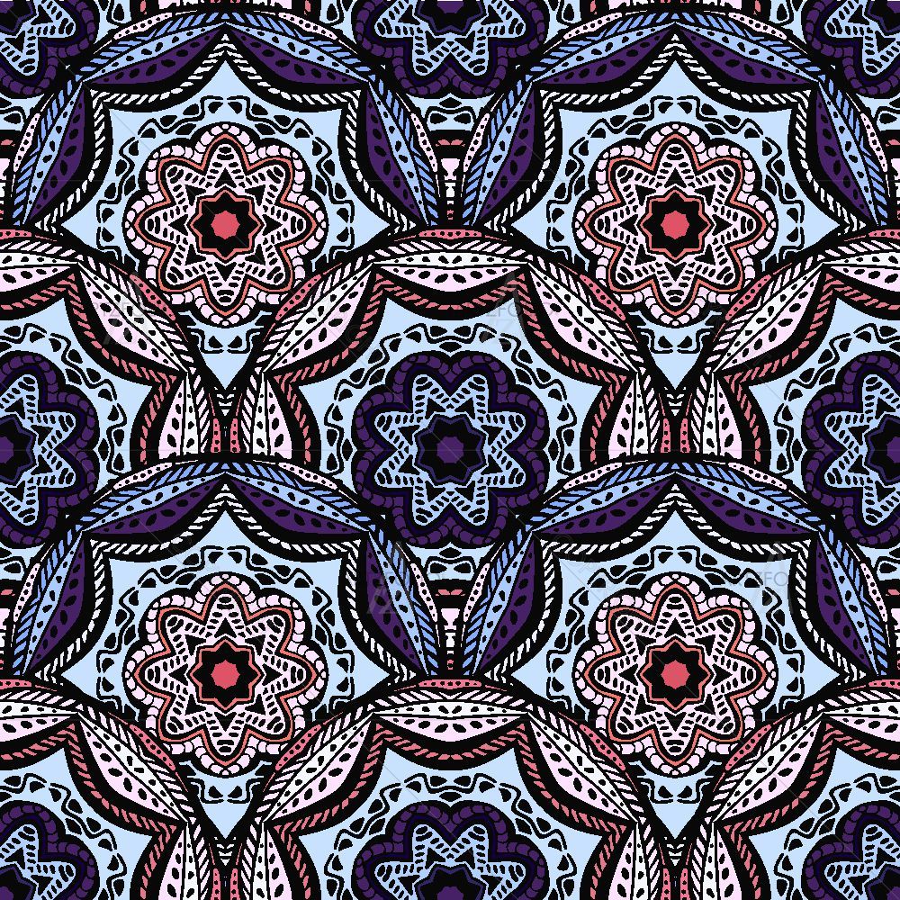 Colorful Mandalas D1 — Devotional custom art by ArtzFolio