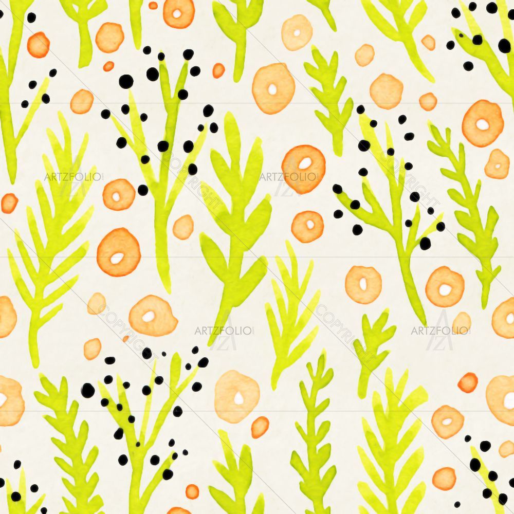 Floral Texture Design — custom-size art design 5015671