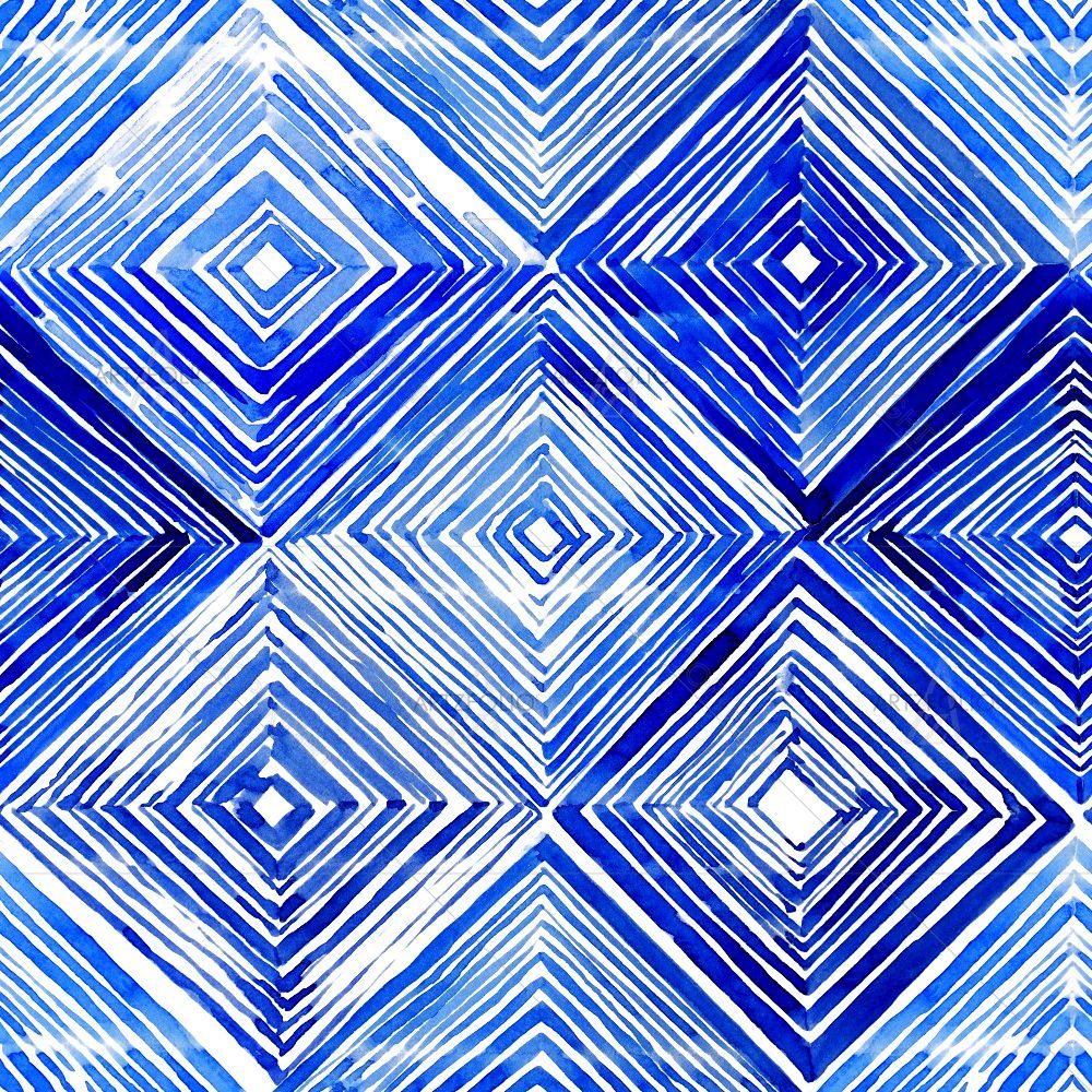 Rhombus Watercolor — Abstract custom art by ArtzFolio