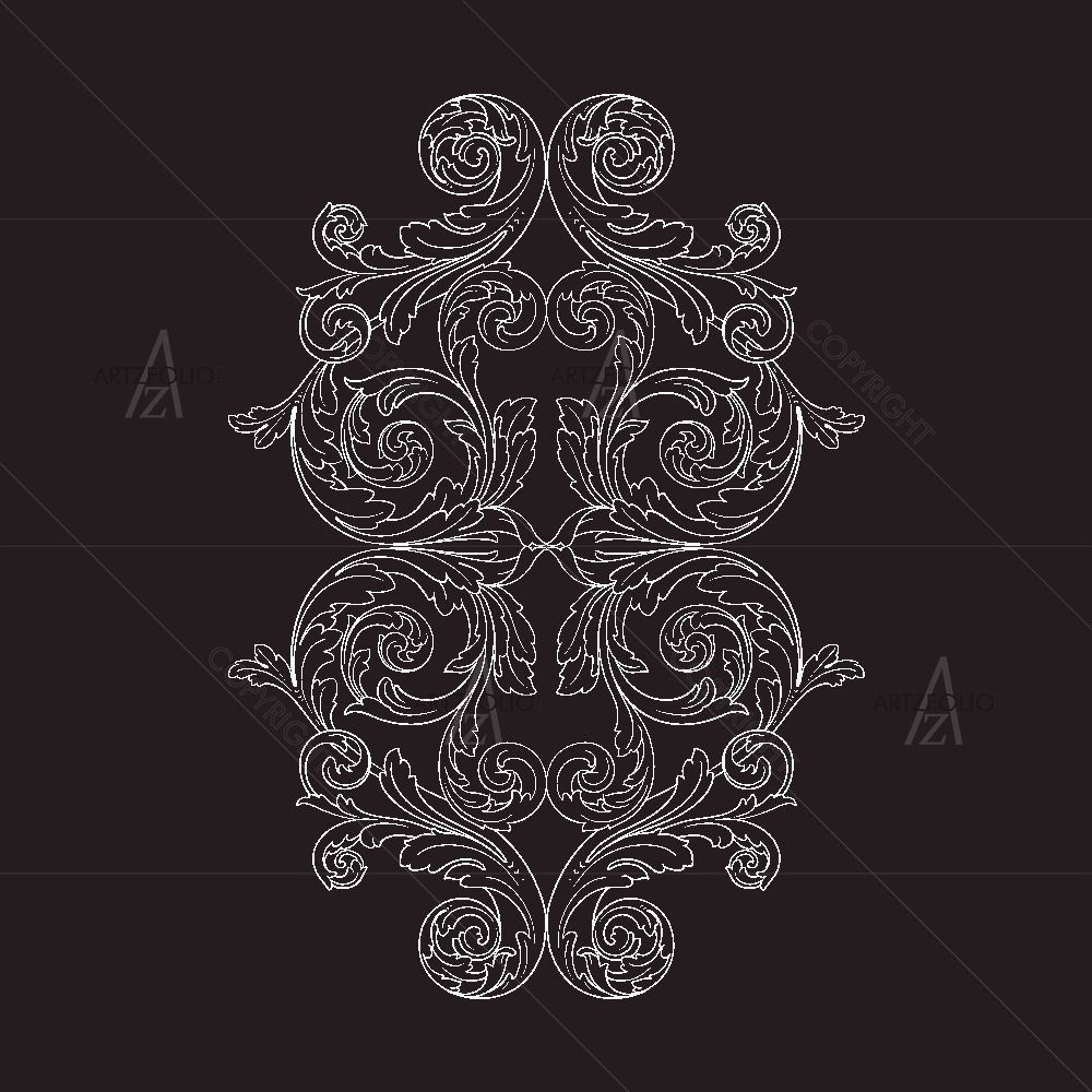 Retro Vintage Antique Style — custom-size art design 5015677