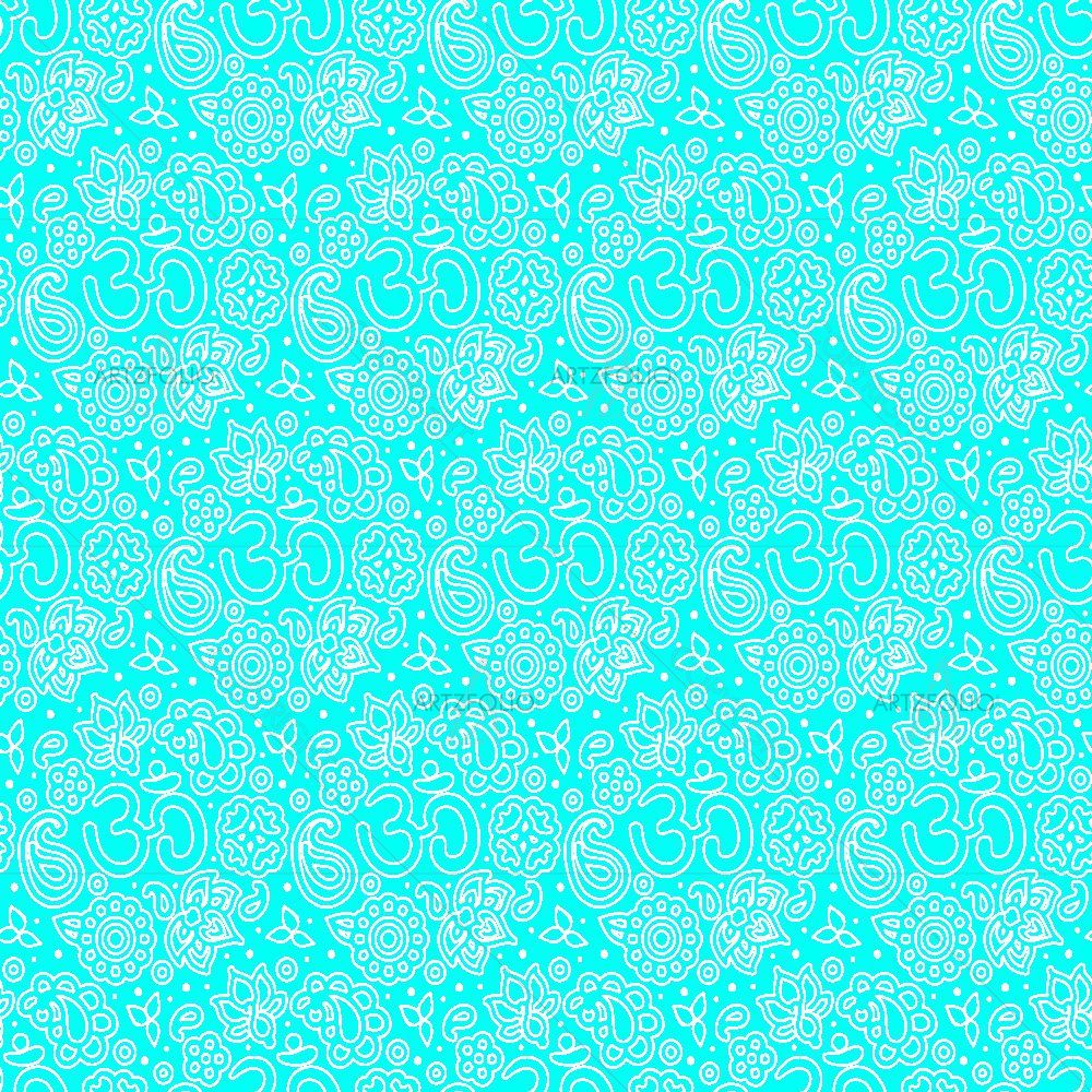 Hindu Om Aum Boho Paisley — custom-size art design 5015701