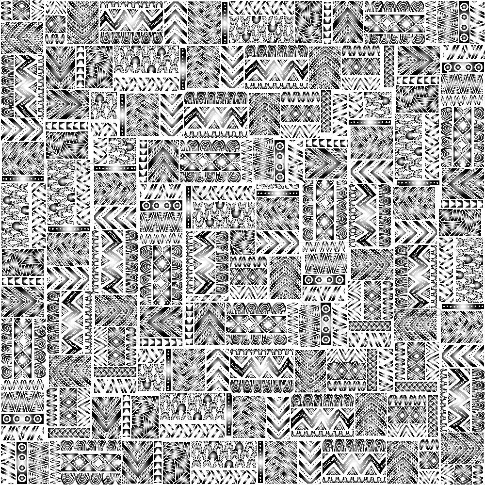 Tribal Elegant Ornamental Pattern — Botanical custom art by ArtzFolio