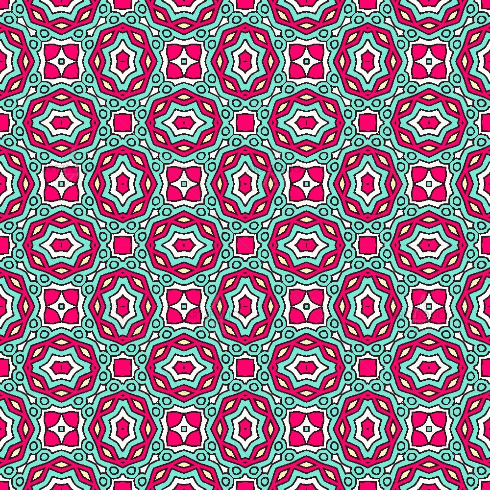 Abstract Ethnic Ornamental Pattern — custom-size art design 5015734