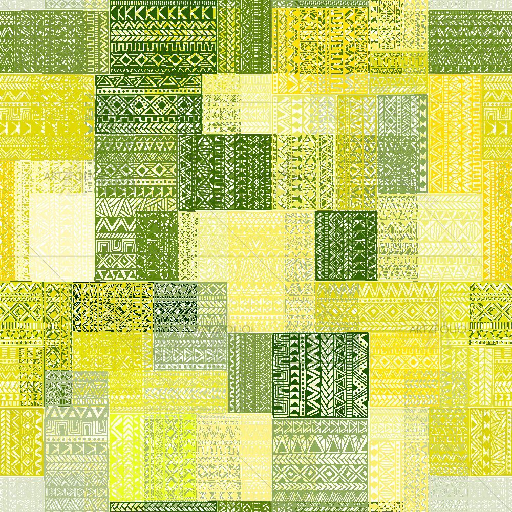 Ethnic Vintage Motifs Art — custom-size art design 5015767