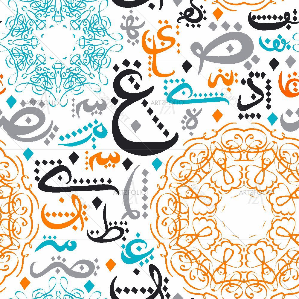 Eid Al Fitr Festival Calligraphy — Devotional custom art by ArtzFolio