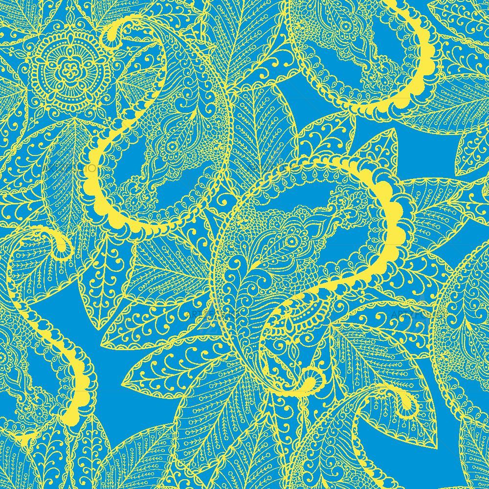 Bohemian Paisley — custom-size art design 5015782