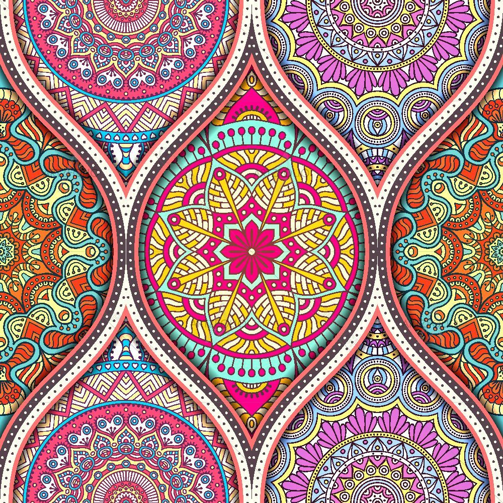 Vintage Mandalas D1 — custom-size art design 5015800