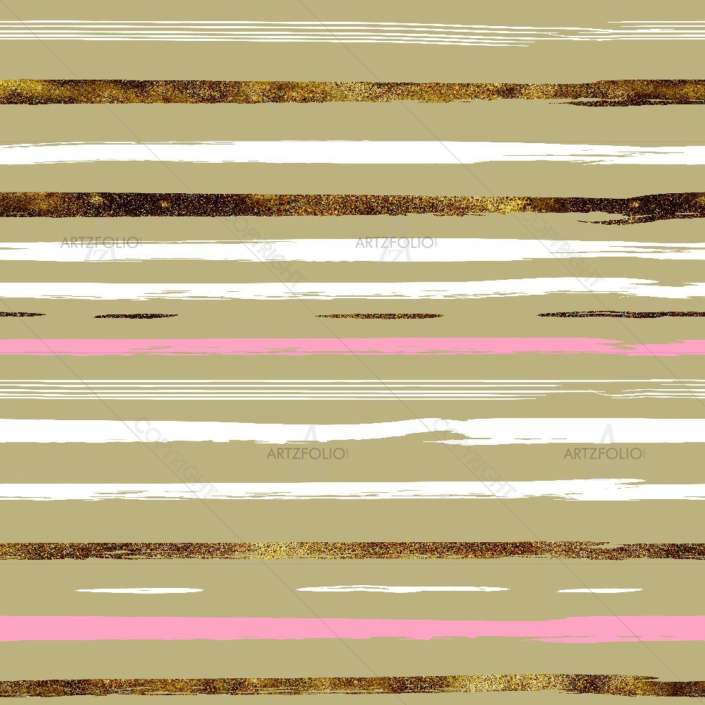 Gold Stripes Pattern D2 — Devotional custom art by ArtzFolio
