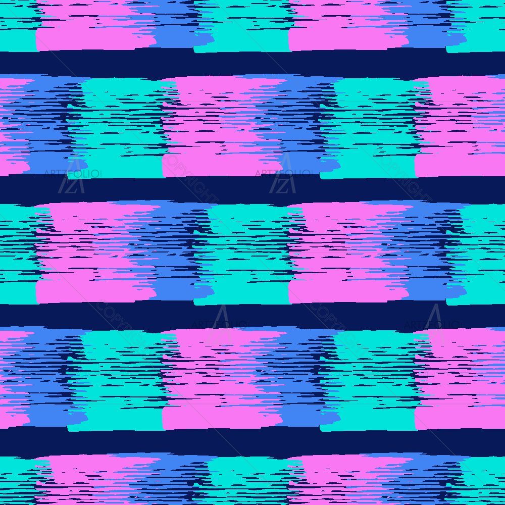 Abstract Neon Pattern — custom-size art design 5015818