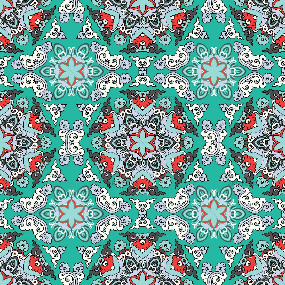 Vintage Ethnic Style D1 — custom-size art design 5015842