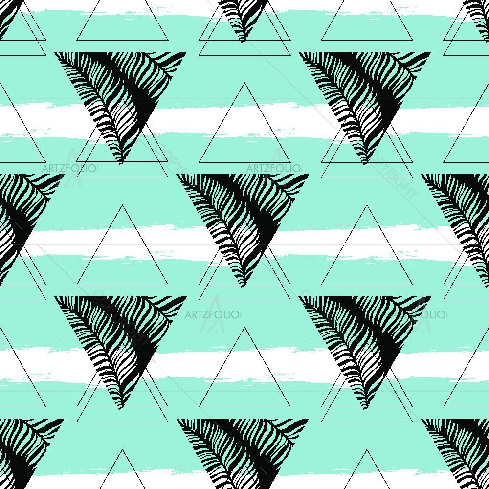 Geometric Hipster D1 — custom-size art design 5015849