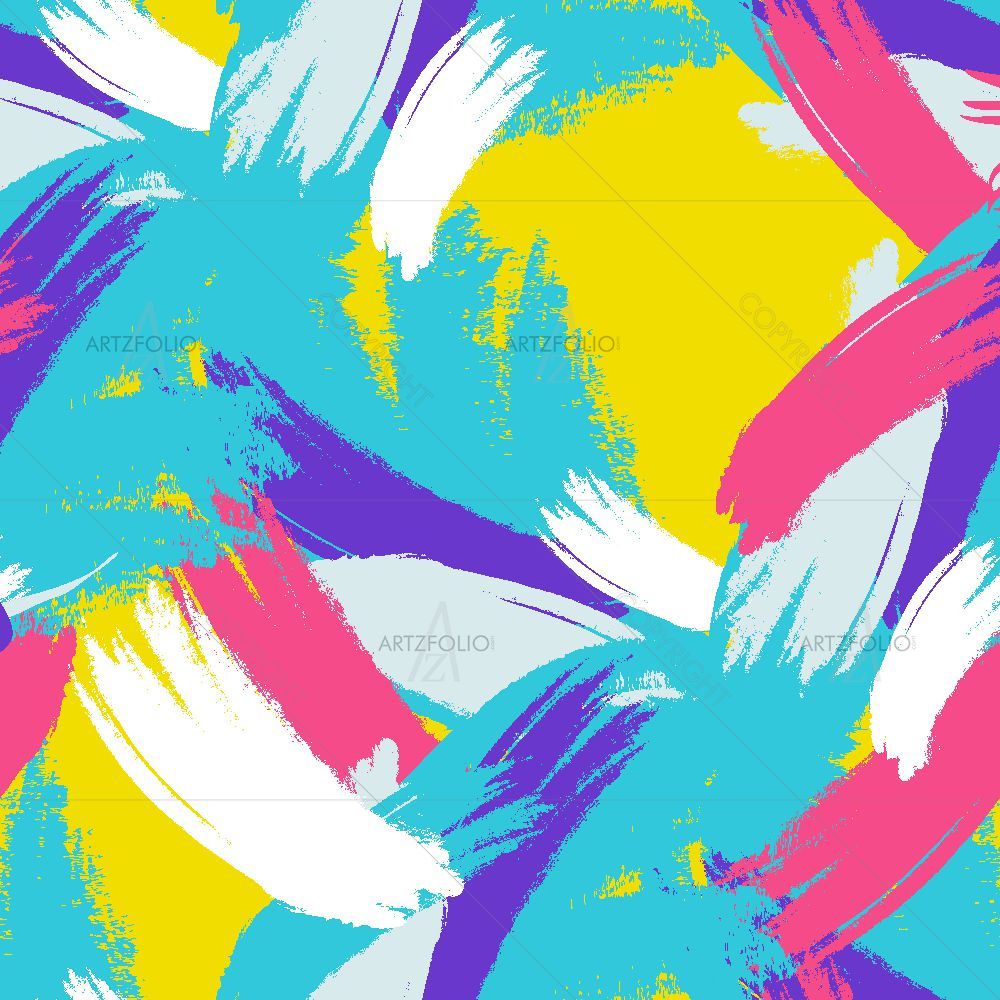 Abstract Brush Stroke D19 — Abstract custom art by ArtzFolio