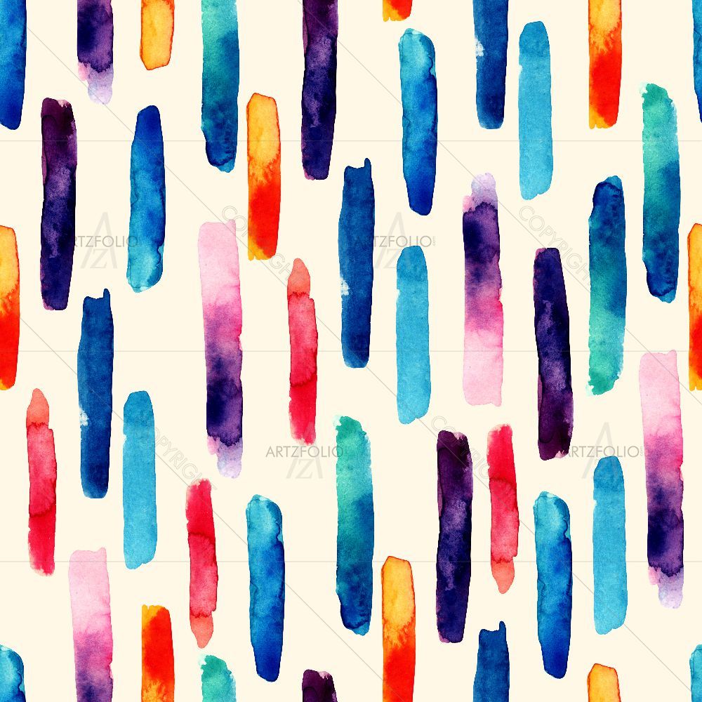 Hand Painted Strokes — custom-size art design 5015866