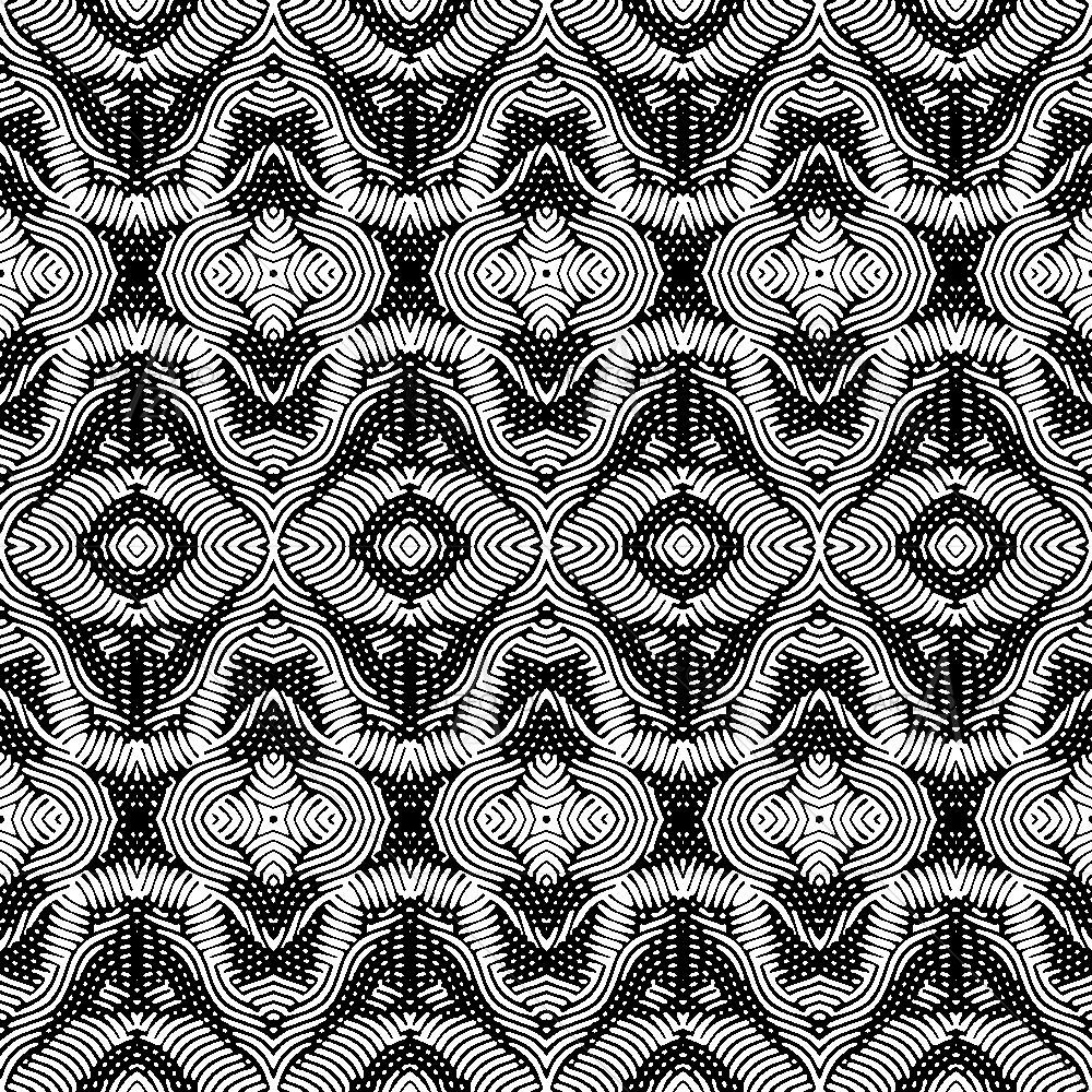 Engraving Pattern D1 — Abstract custom art by ArtzFolio
