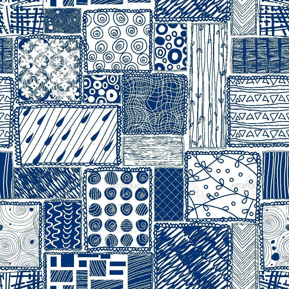 Abstract Doodles D3 — Botanical custom art by ArtzFolio
