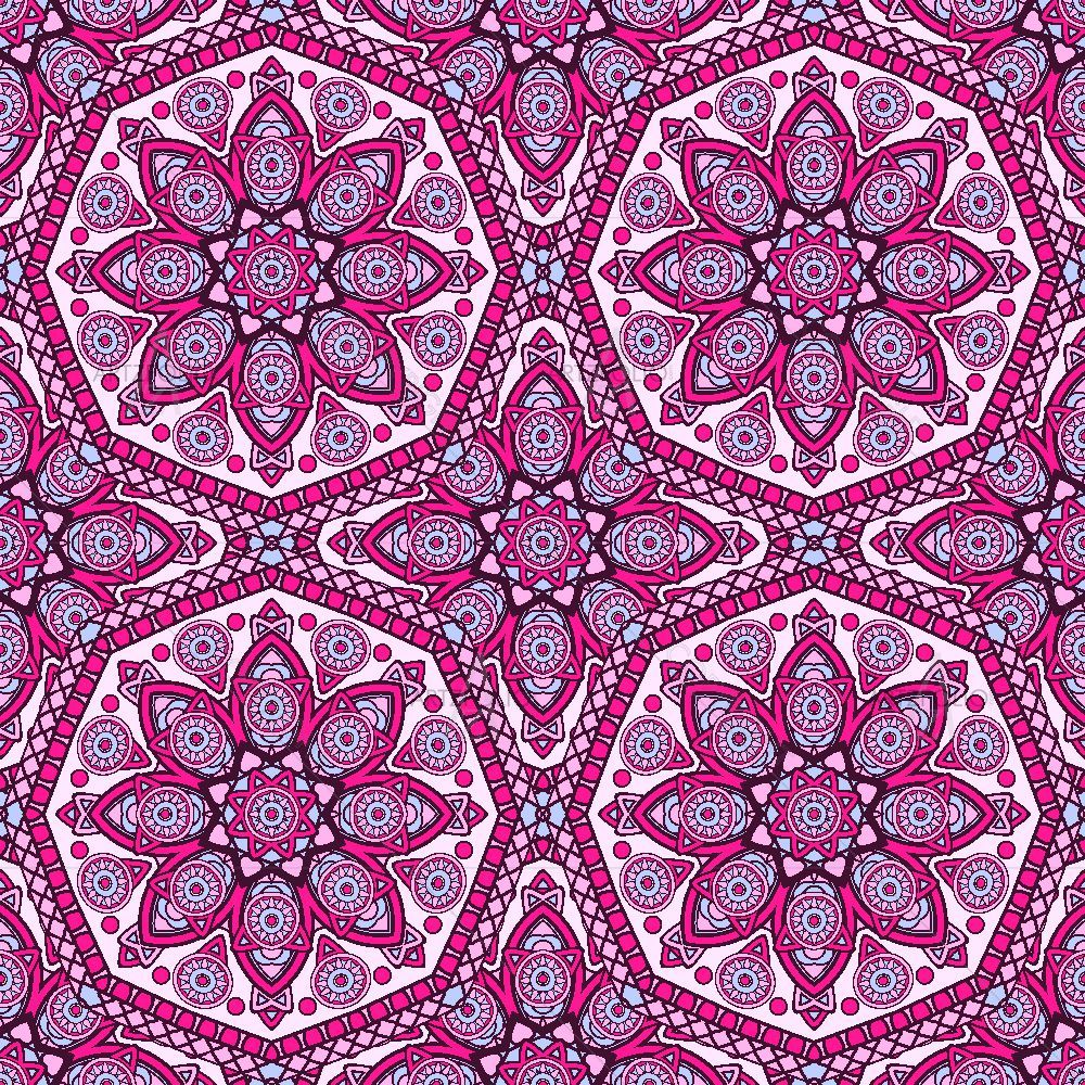 Indian-Arabic Boho Mandala — custom-size art design 5015880