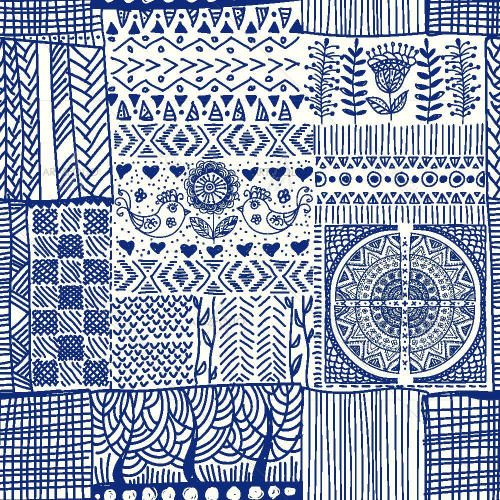 Hand Drawn Doodle — custom-size art design 5015882