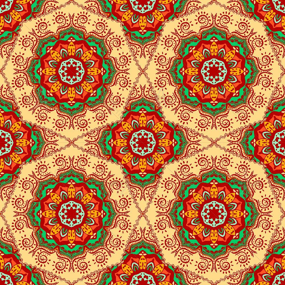 Colorful Mandalas D3 — Devotional custom art by ArtzFolio