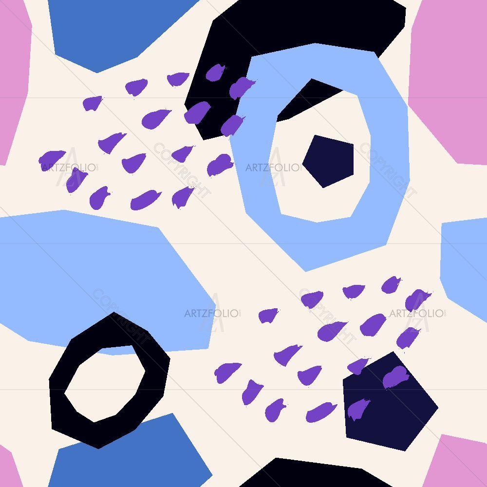 Repeat Shapes — custom-size art design 5015910