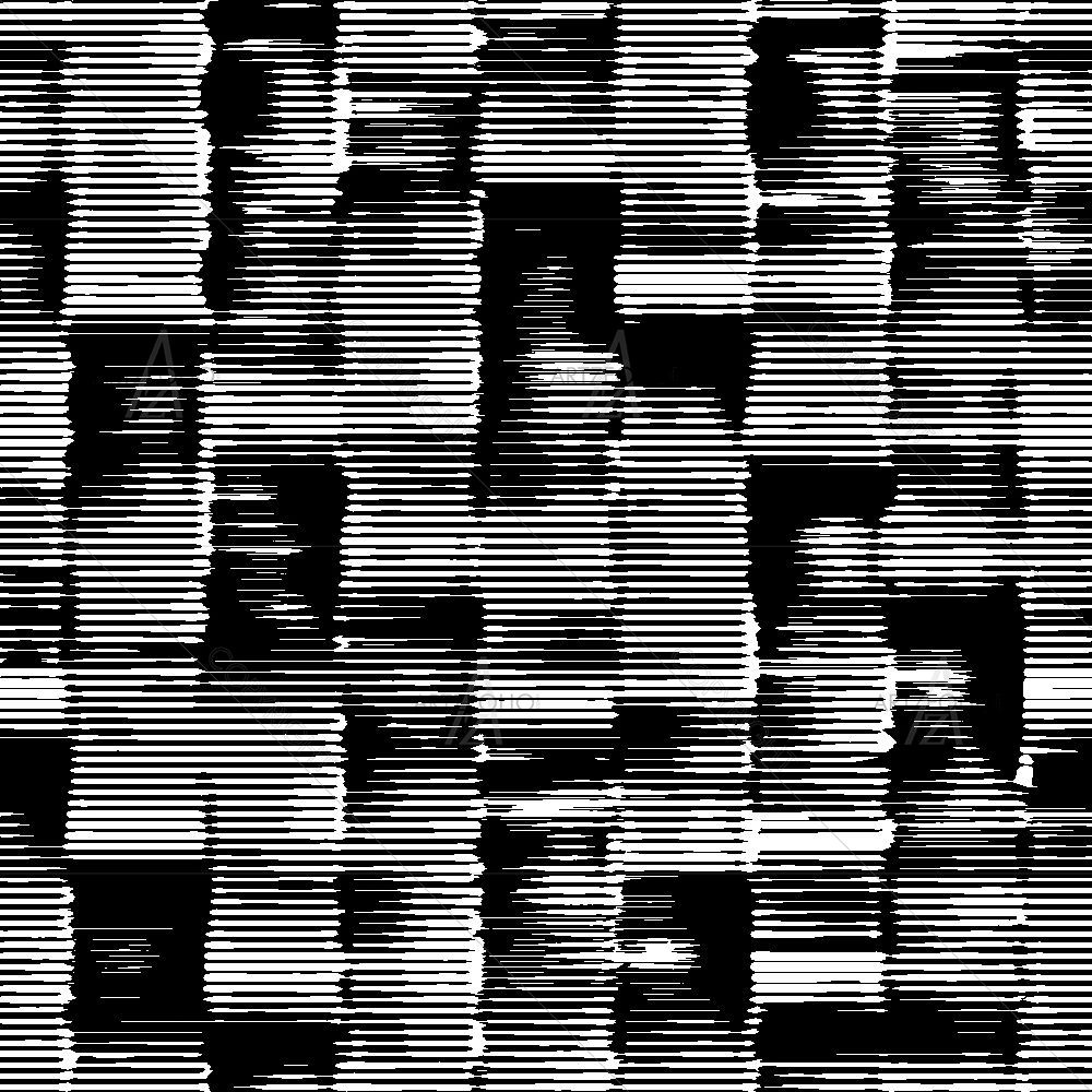 Monochrome Irregular Stripes — custom-size art design 5015923