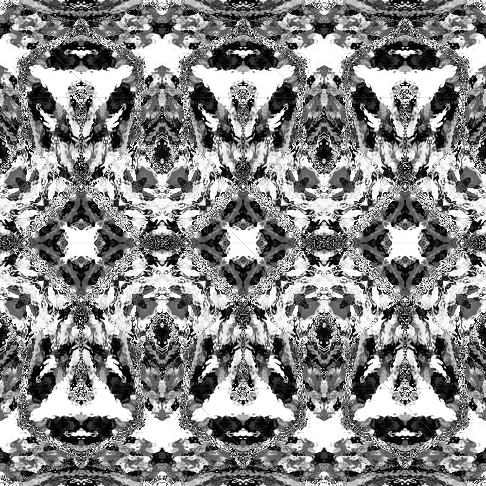 Black White Pattern — Abstract custom art by ArtzFolio