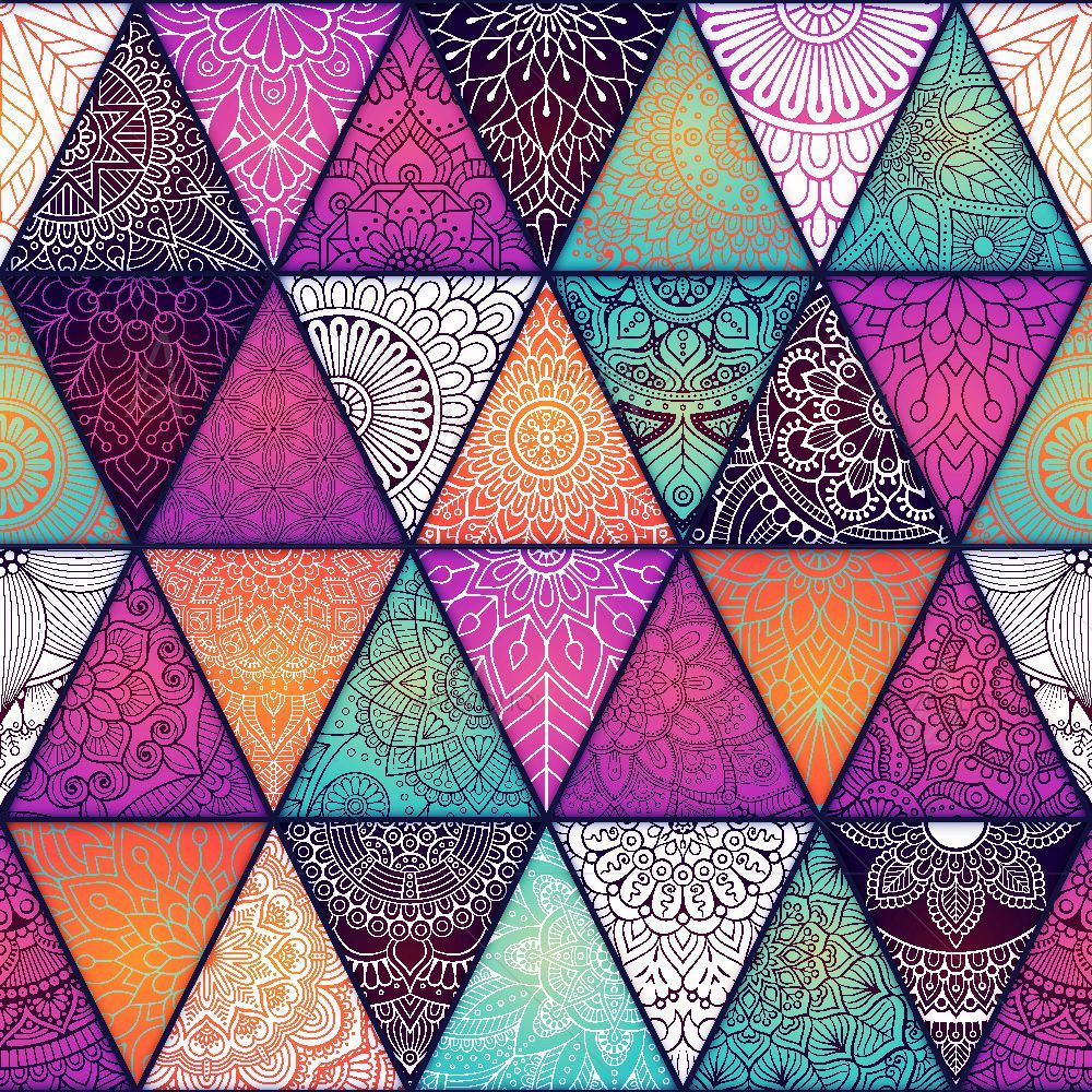 Vintage Hand Drawn Mandala — custom-size art design 5015952