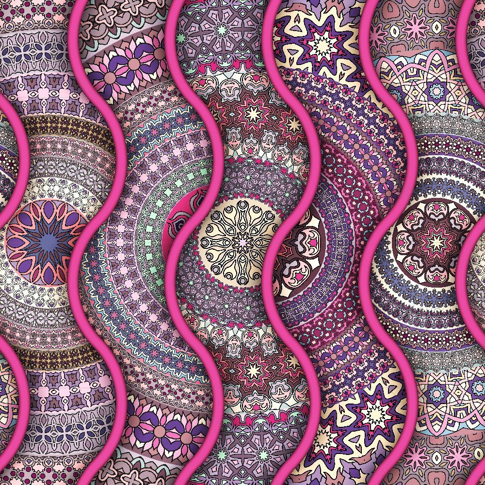 Ornate Vintage Mandala D1 — Devotional custom art by ArtzFolio