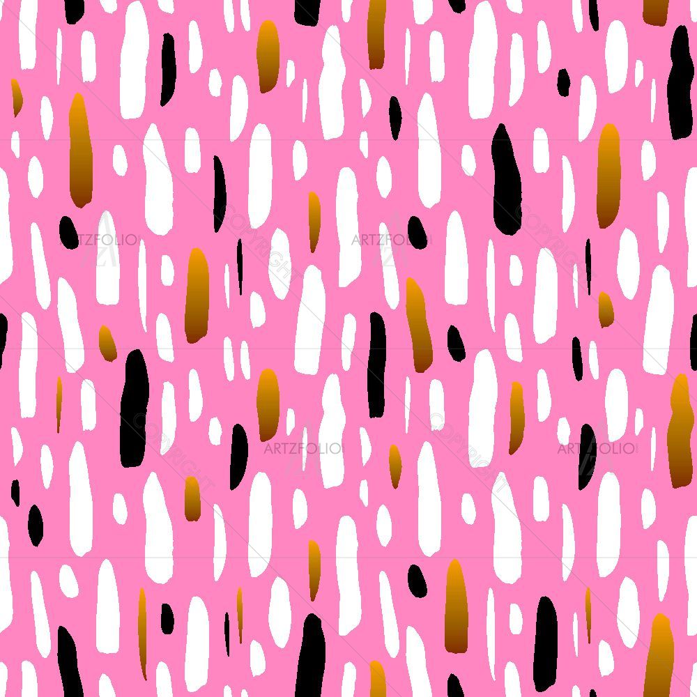 80s Hipster Strokes — Abstract custom art by ArtzFolio