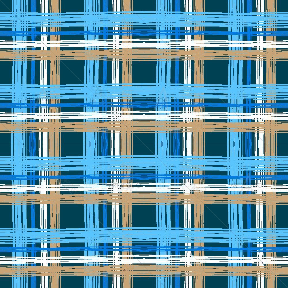 Ethnic Boho Ikat Texture — Abstract custom art by ArtzFolio